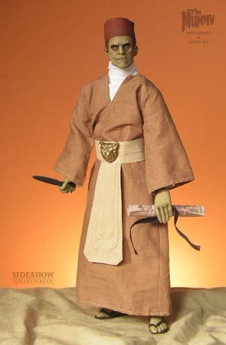 Monsters Boris Karloff as Ardeth Bey 12in Collectible Action Figure by Sideshow