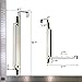 Pro Chef Kitchen Tools Coat Hooks - Folding Valet Door Organizer - Over Door Hook Jewelry Holder Clothing - Office Cubicle Purse Hanger for Hand Bags Coats - No Drill Towel Rack for Bathroom Storage