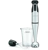 Cuisinart HB-155PC Smart Stick Stainless Steel Hand Blender with Whisk, Silver/Black