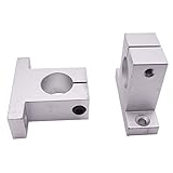 Sydien 2pcs SK25 25mm Inner Diameter Linear Rail