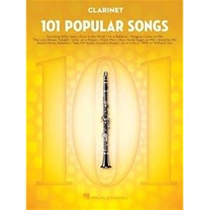 101 popular songs for clarinet