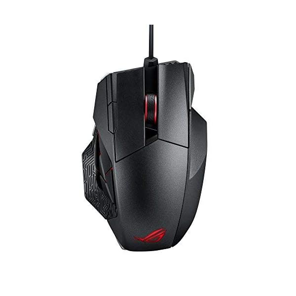 ASUS ROG Spatha RGB Wireless/Wired Laser Gaming Mouse (ROG Spatha Gaming Mouse) (Renewed)
