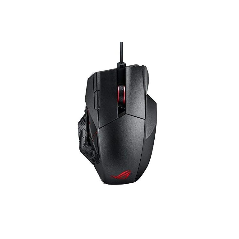 ASUS ROG Spatha RGB Wireless/Wired Laser Gaming Mouse (ROG Spatha Gaming Mouse) (Renewed)