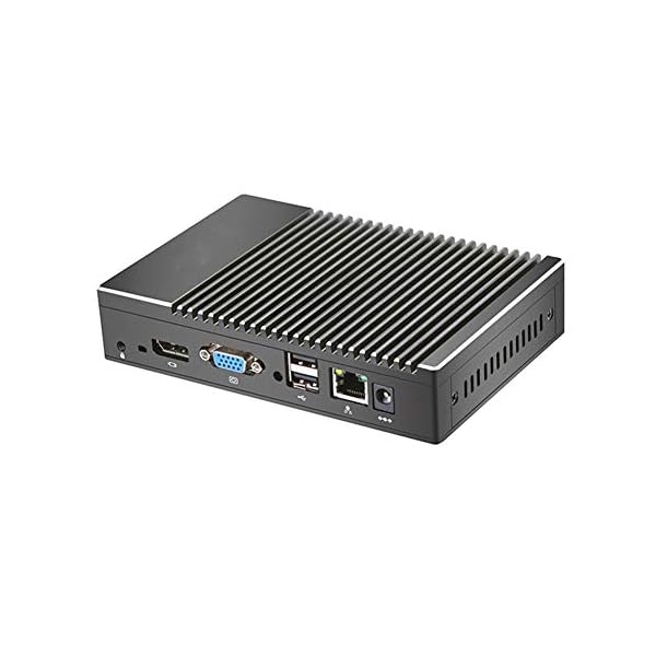 Fanless Mini PC,Desktop Computer,Quad Core AMD A6 1450,(Black),[HUNSN BH05a],[VGA/HDMI/LAN/4USB2.0/2USB3.0/WiFi/BT4.0…