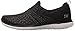 Skechers Sport Women's Microburst Underwraps Fashion Sneaker,Black/White,9 M US