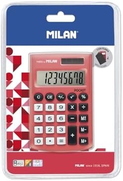 150908RBL - Calculadora, Color Rojo