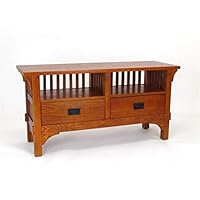 Wayborn Home Furnishing TV Stand, 48", Brown