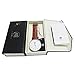 AIBI Slim and Big face Watches with Brown Bands for Men and Women Clearance Light Brown Leather Strap Easy to Read 3ATM Waterproof with Egg White Face