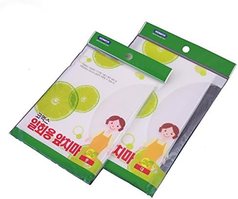 Disposable Apron 2pc per pack-2ack (1M &amp;1 LG SIZE)