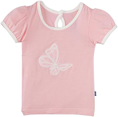 KicKee Pants Applique Tee (Baby) - Lotus Butterfly-6-12M