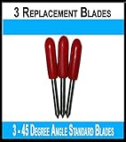 Brother Scan N Cut Replacement Cutting Blades, 3 blades standard angle blade works in Scan and cut, scanncut2
