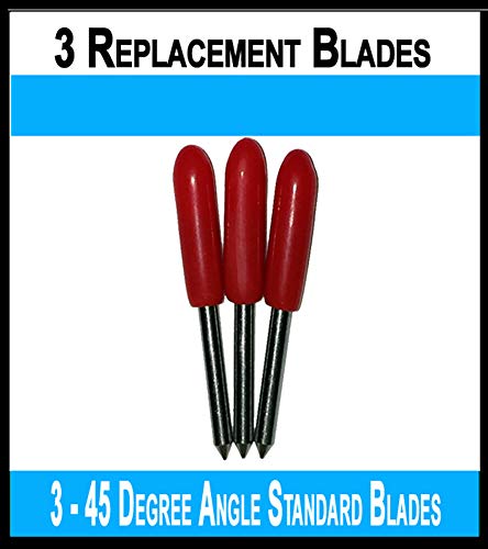 Brother Scan N Cut Replacement Cutting Blades, 3 blades standard angle blade works in Scan and cut, scanncut2