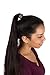 Ponytail Holders, by Americana Gal, Seamless Hair Ties Holds Hair in Place - Set 40 Soft Stretchy Hair Bands (10 Black, 10 Gray, 10 Brown, 10 Beige), Ultimate Hold Ponytail Bands for Women & Girls