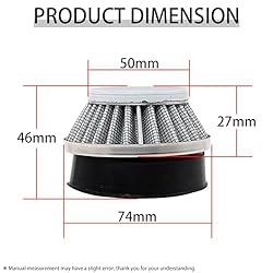 FLMLF Air filter Set for 1/5 RC Hpi Baja Rovan King