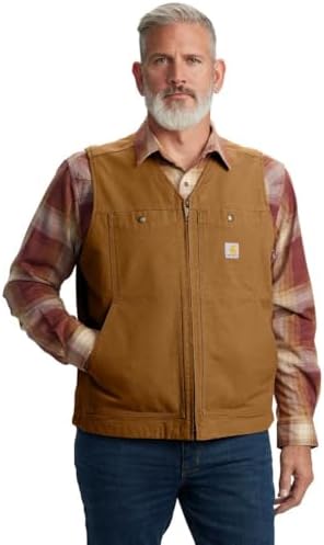 Carhartt Men's Montana Rugged Flex Duck Relaxed Fit Vest, Carhartt