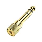 UGREEN 6.35mm 1/4 inch Male to 3.5mm 1/8 inch Female Stereo Audio Adapter Gold Plated