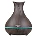 Divine botanics Aromatherapy Humidifier 400 ml Essential Oil Diffuser, for Women Wood Grain Ultrasonic Cool Mist Humidifier - Use for Office Home Baby Yoga Spa Studio