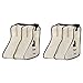 Nizzco Portable 2 Packs,Short Boots Storage/Protector Bag,Boots Cover（Gream）
