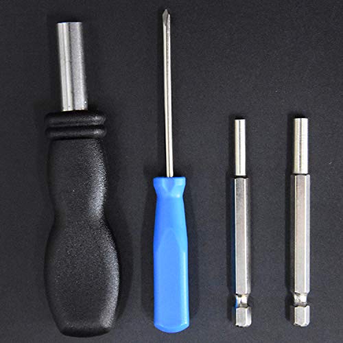 Triwing Screwdriver Set, Taessv 5 Pack CR2032 Batteries with Tabs Bundled with 3.8 mm & 4.5 mm Security Screwdriver Game Bit Tool Set for NES, SNES, and N64 Games - Thumbnail 5