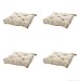 Ikeas Malinda Chair Cushion, Light Beige-4 Pack