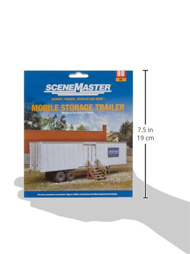 Walthers, Inc. Construction Site Storage Trailer Kit