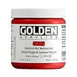 Golden Heavy Body Acrylic - Cadmium Red Medium Hue