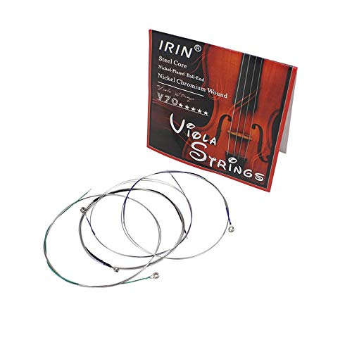 Professional Viola String Nickel Plated Steel Chromium Replacement AccessorySilver