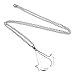 Graceful Goods Assassin Gamer Silver Tone Pendant Necklace