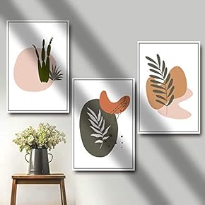 3 Piece Framed Canvas Wall Art for...