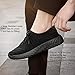 Feetmat Women's Fashion Sneakers Slip on Shoes Lace up Sneakers