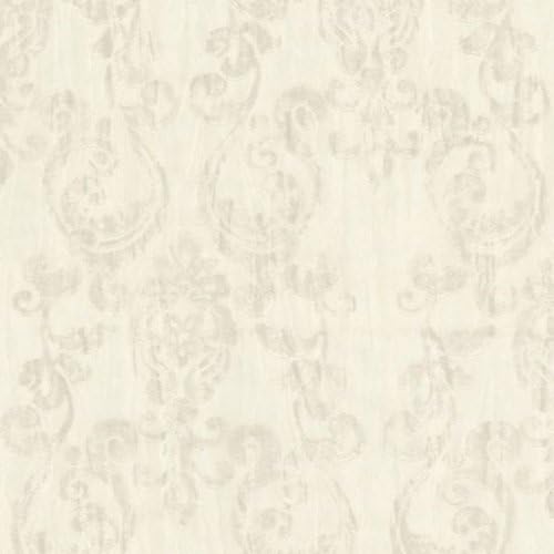 Lujo Wallpaper Diseno De Damasco Patron Floral Moderna