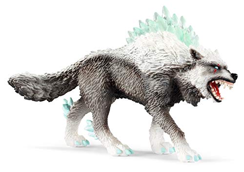 Schleich Snow Wolf Toy, Multicolor