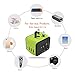 Travel Adapter, JMFONE Universal Travel Adapter 3.4A Type C 4 USB International World Power Plug Adapter Kit Travel Wall Charger USB Plug with UK, EU, AU, US for 200 countries (green)