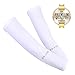 Eutuxia UV Sun Protection Compression Cooling Arm Sleeves, 1 Pair, Men & Women, Anti-Slip, Ideal for All Hiking Running Football Basketball Sports, Outdoor Activities & Indoor, White