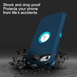 I-HONVA for iPhone SE 2022/2020 Case Built-in