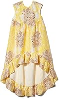 Anna Sui Womens Metallic Floral Jacquard High Lo Dress