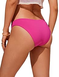 CRZ YOGA Womens Bikini Bottom Low Waisted Bathing