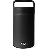 Simple Modern Food Jar for Hot Food | Reusable Stainless Steel Vacuum Insulated Leak Proof Lunch Storage for Smoothie Bowl, Soup, Oatmeal | Provision Collection | 16oz | Midnight Black