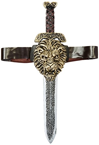 California Costumes Roman Sword With Gold Lion Sheath Costume Accessory