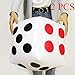 Timoo Jumbo Dice 2 PCS Inflatable Dice 13'' Giant Dice for Game Pool Toy Party Favor