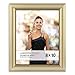 Langdon House 8x10 Picture Frames (Gold, 3 Pack), Contemporary Glam Photo Frames 8 x 10, Wall Mount or Table Top, Celebration Collection