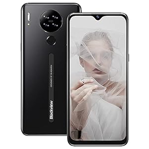 Mobile-Phone-Blackview-A80-SIM-Free-Unlocked-Mobile-Phones-4G-Android-10-Smartphone-with-6217-inches-Waterdrop-Screen-13MP-Camera-4200mAh-Battery-128GB-Extension-FaceFingerprint-Unlock-Black Mobile Phone, Blackview A80 SIM-Free Unlocked Mobile Phones, 4G Android 10 Smartphone with 6.217 inches Waterdrop Screen…