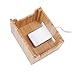 MobileVision Bamboo Charging Station Stand New Version II for Smartphones & Tablets Includes Powermod 5-USB Charging Strip