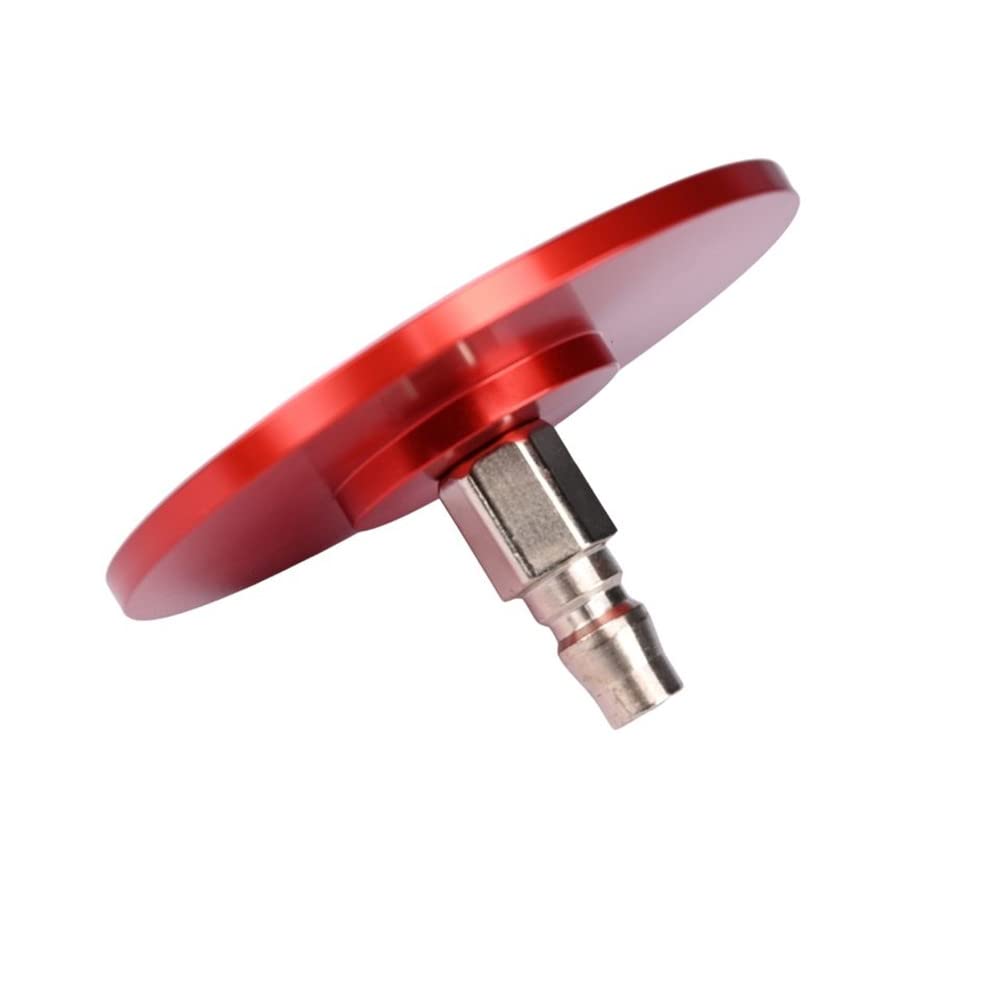 4.0x2.1 Inches Powerful Massage Cup Adapter For Vac-U-Lock Machine Air Connector Device Attachments Accessory Gift (Red)