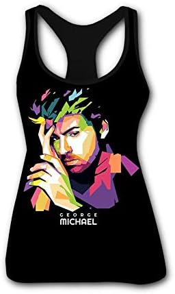 George Michael,Athletic Tank Tops for Women Vest T-Shirt