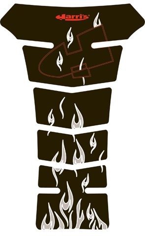 Ariete Harri'S Evo Puzzle Tank Protectors Transparent Black 13902-Fu