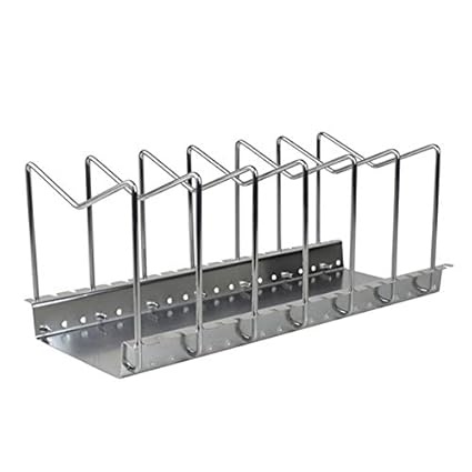 Buy Adjustable Stainless Steel Pantry Rack Dish Plate Storage