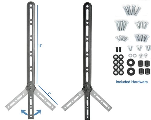 VIVO-Universal-Sound-Bar-Bracket-Speaker-Mount-Below-or-Above-Wall-Mounted-TV-Fits-23-65-MOUNT-SPSB2