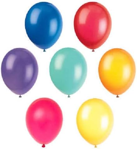 Assorted Color Premium Latex Balloons (30cm) Pack of 10 - Vibrant Party Decorations for Birthdays Weddings, and Events - Image 4