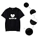 Men Women Xxxtentacion T-Shirt Summer Top Rapper RIP Sad Broken Heart Cool Short Sleeve Tee Shirt Black White